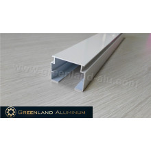 Persianas verticales de aluminio Head Rail Powder Coating Blanco High Track con 33mm